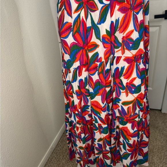 Skies Are Blue Red and White Sleeveless Maxi Sundress Size Small.  #151 - Picture 16 of 17